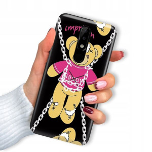 Etui do NOKIA 5.1 PLUS Top Top Miś Bearbrick Wzory