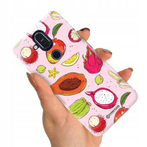 Etui do NOKIA 8.1/ X7 Case Owocowe Love Top Wzory