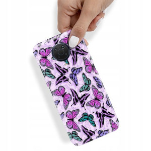 Etui do NOKIA G20 Case Motyle Butterfly Top Wzory