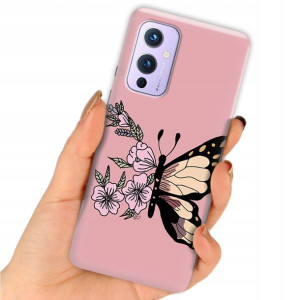 Etui do ONEPLUS 9 Obudowa Case BOHO Leaves Wzory