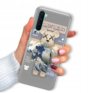 Etui do ONEPLUS NORD Case Case Miś Bearbrick Wzory