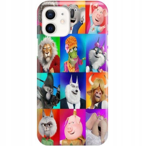 ETUI DO iPHONE 12 Case Dzieci Bajkowe SING Wzory