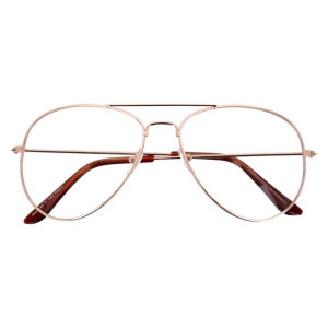 Okulary zerówki pilotki aviator