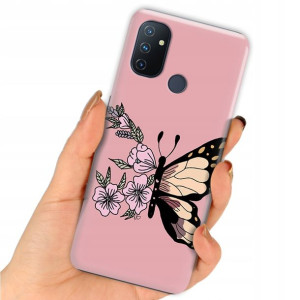 Etui do ONEPLUS NORD N100 Case BOHO Leaves Wzory