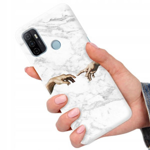 Etui do OPPO A53S Case Angel Aniołki Obudowa Wzory