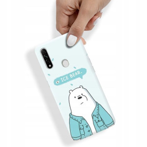 Etui do OPPO A8 Case Misie We Bare BEARS Top Wzory