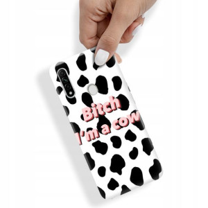 Etui do OPPO A8 Obudowa KRÓWKA COW Case Top Wzory