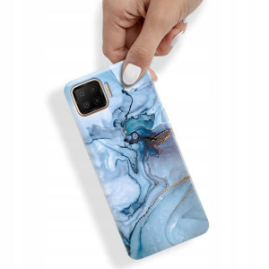 Etui do OPPO F17 Marmurki Obudowa Case TOP Wzory