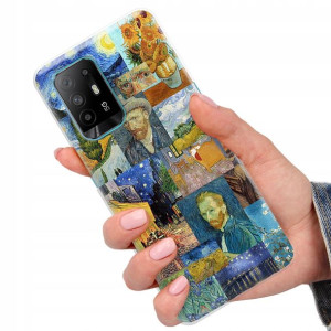 Etui do OPPO F19 PRO PLUS 5G Impresja Gogh Wzory