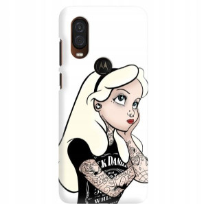 Etui Do MOTOROLA P40 Hardkorowe Księżniczki Wzory