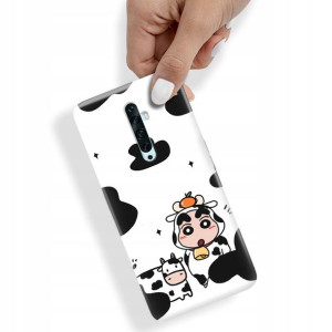 Etui do OPPO RENO 2 Obudowa KRÓWKA COW Case Wzory