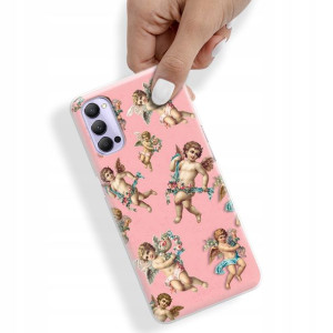 Etui do OPPO RENO 4 5G Case Top Anioły Angel Wzory