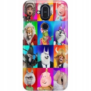 ETUI DO NOKIA 8.1 Case Dzieci Bajkowe SING Wzory