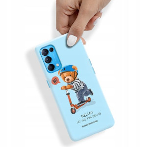 Etui do OPPO RENO 5 PRO 5G Case TEDDY Misie Wzory