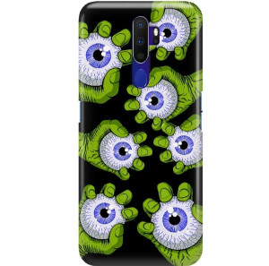 Etui do OPPO A11/A11X Case Ochronne Męskie Wzory