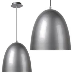 Lampa Wisząca Szara Loft Oświetlenie Sufitowe