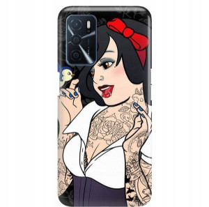 Etui Do OPPO A16s Hardkorowe Księżniczki Wzory