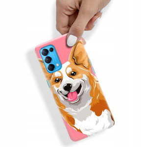 Etui do OPPO RENO 5K Case Pieski Kotki Top Wzory