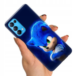 Etui do OPPO RENO 5K Case SONIC Błyskawica Wzory