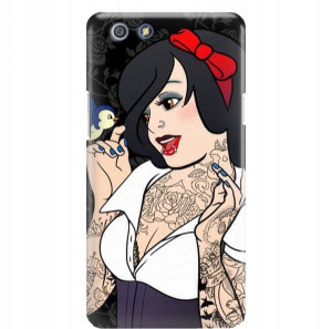 Etui Do OPPO A51 Case Hardkorowe Księżniczki Wzory