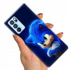 Etui do OPPO RENO 6 5G Case SONIC Błyskawica Wzory