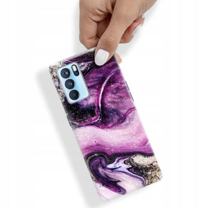 Etui do OPPO RENO 6 5G Obudowa Case Pink TOP Wzory