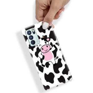 Etui do OPPO RENO 6 PRO 5G Case KRÓWKA COW Wzory
