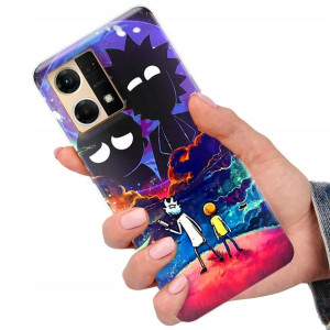 Etui do OPPO RENO 7 4G Case Kosmos Space Top Wzory
