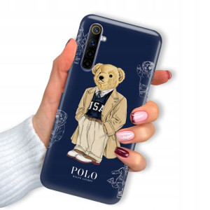 Etui do REALME 6 Obudowa Case Miś Bearbrick Wzory