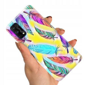Etui do REALME 7 PRO Case BOHO Leaves Top Wzory