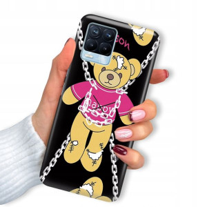 Etui do REALME 8 PRO Case Top Miś Bearbrick Wzory