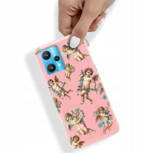Etui do REALME 9 PRO Case Top Anioły Angel Wzory