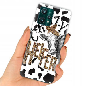 Etui do REALME 9 PRO PLUS Obudowa Krówki Moo Wzory