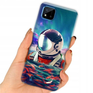 Etui do REALME C11 2021 Case Kosmos Space Wzory