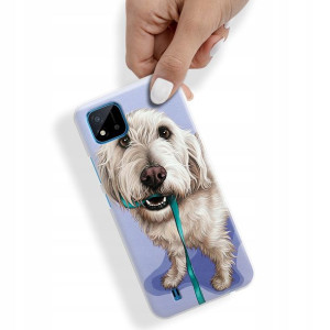 Etui do REALME C11 2021 Case Pieski Kotki Wzory