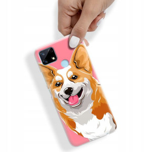 Etui do REALME C12 RMX2193 Case Pieski Kotki Wzory