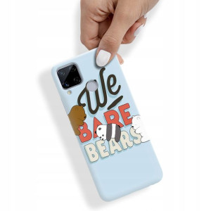 Etui do REALME C15 Case We Bare BEARS Top Wzory