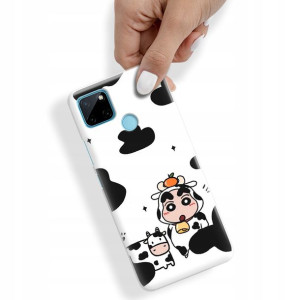 Etui do REALME C21Y Obudowa KRÓWKA COW Case Wzory