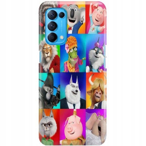 ETUI DO OPPO RENO 5 PRO 5G Case Bajkowe SING Wzory