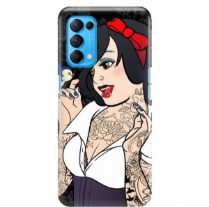 Etui Do OPPO RENO 5 PRO 5G Hard Księżniczki Wzory