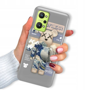 Etui do REALME GT NEO 2 Case Miś Bearbrick Wzory