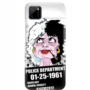 Etui Do REALME C11 2020 Hardcore Księżniczki Wzory