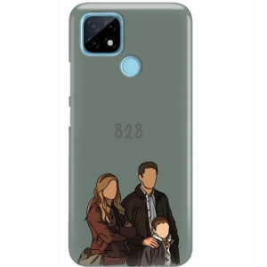 Etui do REALME C12 RMX2193 Filmy Seriale Mix Wzory