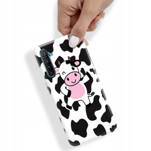 Etui do REALME X2 Obudowa KRÓWKA COW Case Wzory