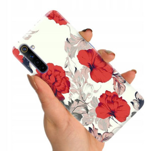 Etui do REALME X50 Obudowa Case Wzory + SZKŁO
