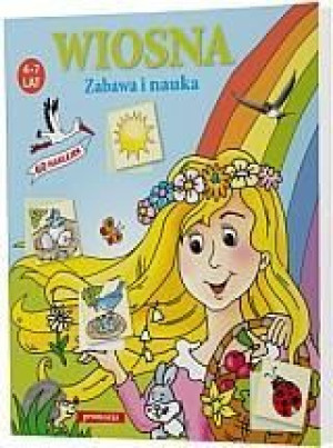 Naklejanki - Wiosna Zabawa i nauka praca zbiorowa