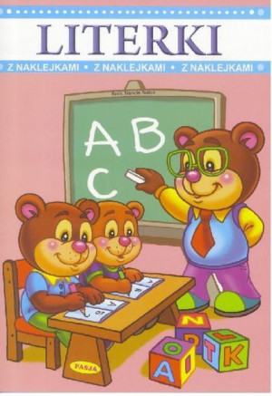 Literki z naklejkami praca zbiorowa