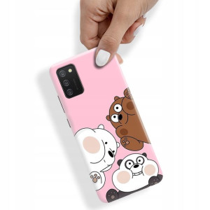 Etui do SAMSUNG A03s EU Case We Bare BEARS Wzory