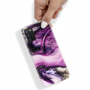 Etui do SAMSUNG A03s EU Obudowa Rose Gold Wzory