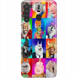 ETUI DO SAMSUNG A21 Case Dzieci Bajkowe SING Wzory